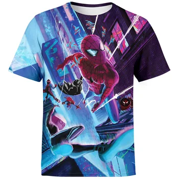 Helte Spiderman t-shirt-3D Printet Drenge Tøj Piger mode Shirts Kostume Børn Tøj, Børn, Tops Tees Baby Boy t-shirts