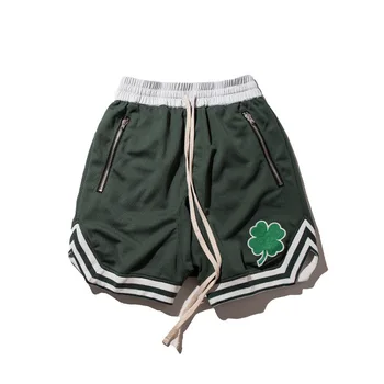 Mænds sport shorts sommer trænings-og jogging fritid lotus lynlås lomme design basketball for mænd Capris