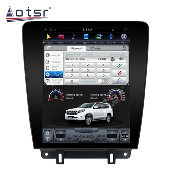For Ford Mustang 2010-Bil Radio 128GB Tesla Lodret Skærm Android 9.0 Mms-Autoradio Video-Afspiller, GPS-Navigation BT