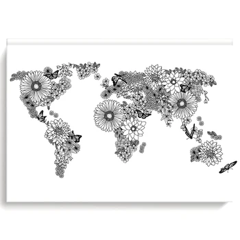 Blomst Verden Kort Gennemsigtig Klare Stempler, der Til DIY Scrapbooking Kort Gør Frimærker Sjov Dekoration af Forbrugsstoffer