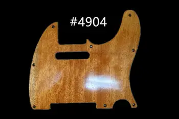 1stk Hånd-lavet af mahogni, træ Telecaster Guitar Tele Pickguard #4904