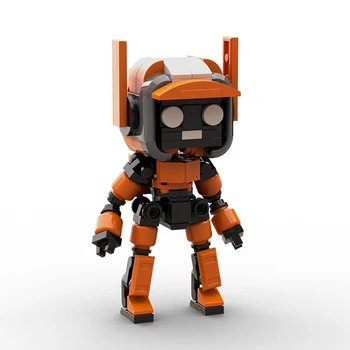 MOC DIY-K-VRC Kærlighed-Død-Robot Model Building Block-Toy Kreativitet-Animation Smart Fremtidige Robot Mursten Kat Børn Gfit