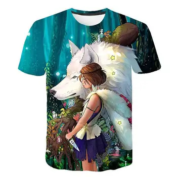 Drenge t-Shirt Wolf Dyr Trykte Tshirt 2021 Sommer Tøj Til Børn Piger Toppe, t-stykkerne, Børn, Tøj, t-shirt Tegnefilm Kostume