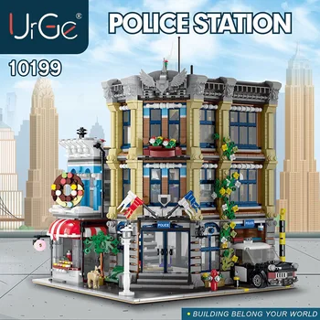 Opfordre 10199 Skaberen Ekspert Series Brick By politistationen byggesten 2967pcs Mursten Model Sæt Legetøj, som Børn Gave