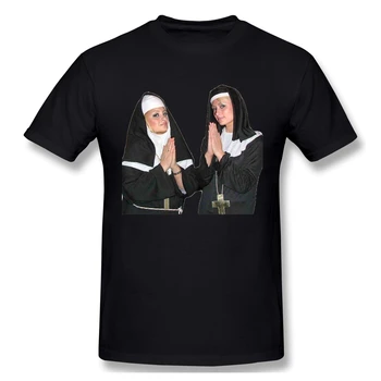 Høj Kvalitet O-Hals 100 Bomuld Toppe & t-Shirts band Saint Paris Hilton Og Nicole Richie T-shirt af sommeren / efteråret, kort ærme