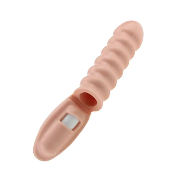 Finger Big Dildo Vibrator Sex Legetøj til Kvinder Klitoris Stimulator Vibrerende Finger Ærme Vaginal G Spot Vibrator Voksen Sex Legetøj