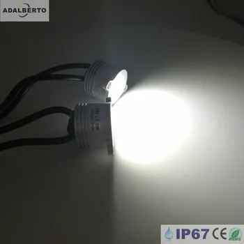 4stk 1W LED Jernbane Belysning IP67 Indbygning DownLight 120D Vandtæt Håndliste-Rør Lys, Landskab Lanmp