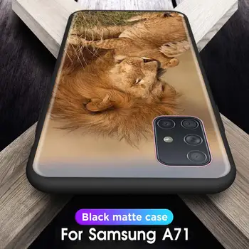 Lions Phone Case For Samsung Galaxy A51 A71 A21s A31 A41 A11 A91 A21 A01 A51 A71 5G Silikone Cover Coque Fundas
