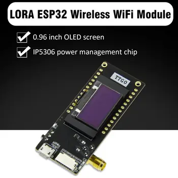 ESP32-Paxcounter LoRa32 V2.1 Version 1.6 433/868/915MHZ LoRa ESP-32 OLED-0.96 Tommer SD Kort, WIFI Modul