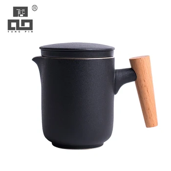 TANGPIN japan keramisk tepotte med 2 tekopper en te sæt, keramisk te krus bærbare rejse te sæt drinkware
