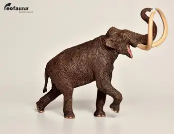 PÅ LAGER Eofauna 1:40 Skala Steppe Mammut Figur Forhistoriske Dyr Model Toy Mammuthus Indsamler Elephant Gave