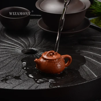 3PCS !WIZAMONY Mini Tilfældig Levering Yixing zisha Tekande Teapet Teaware velegnet til te brygning af Te Sæt teasets