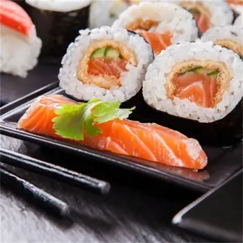 DIY Sushi Roll Skimmel Måtten kan Vaskes Genanvendelige Japansk Mad Rullende Ris Kage Roll Pad Husholdningsbrug Værktøjer Køkken Gadget Sæt