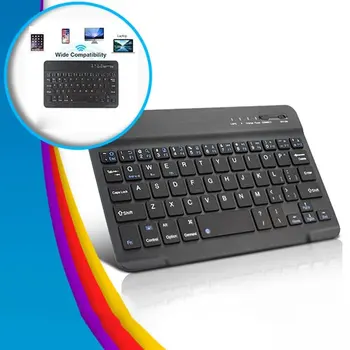 Mini Bluetooth Keyboard Wireless Keyboard for iPad Apple Mac Tablet Tastatur til Telefon Universal Støtte IOS Android Windows