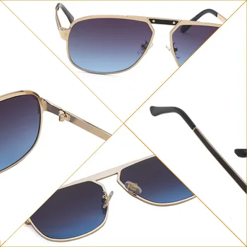 2021 Nye Klassiske Solbriller til Mænd Europæiske og Amerikanske Stil Solbriller herre Mode