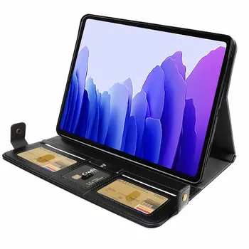 For Samsung Galaxy Tab S7 T870/T875 ,S7 Plus T970/T975,S6 T860/T865 PU Læder Mode Multifunktion Tablet Beskyttelse Sag