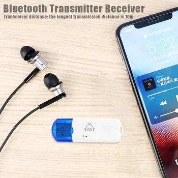 Bærbare Mini-USB Bluetooth 2.1 EDR, Wireless Audio Adapter Modtager Dongle Til Bil Smartphone A2DP Stereo Bluetooth USB-Stik