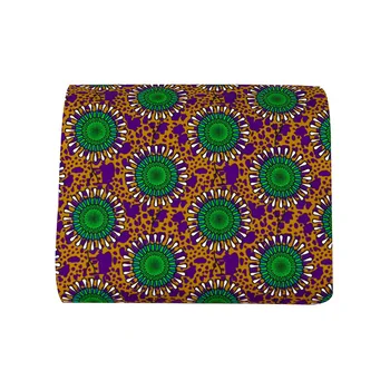 1 Værftet Cirkel Print Afrikanske Voks Print Stof Ankara Afrikanske Stof til Party Dress DIY Polyester Afrikanske Tissus