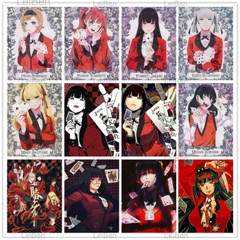 Anime Kakegurui Plakater og Prints Tegneserie Manga Piger, Væg Kunst, Plakater Moderne Hjem Decor børneværelse Retro Print Billeder
