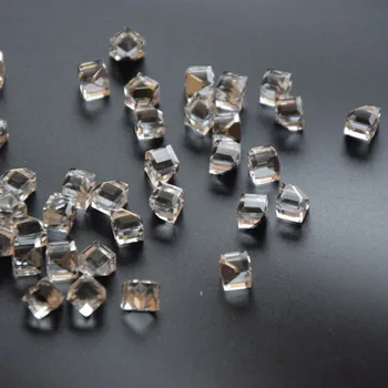 Crystal ABS Metal Oval Tværs af Cube Pearl Nail Art Stud Rhinestone Fladskærms Tilbage Diamant Strass Lille Mini Pedrarias Rhinestones