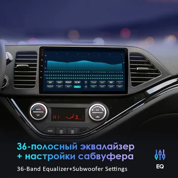 EKIY Android 9.0 Bil-GPS For Suzuki Jimny 2007-2012 Mms-Skærmen Navigation, Stereo Automotive Radio båndoptager nr 2 Din